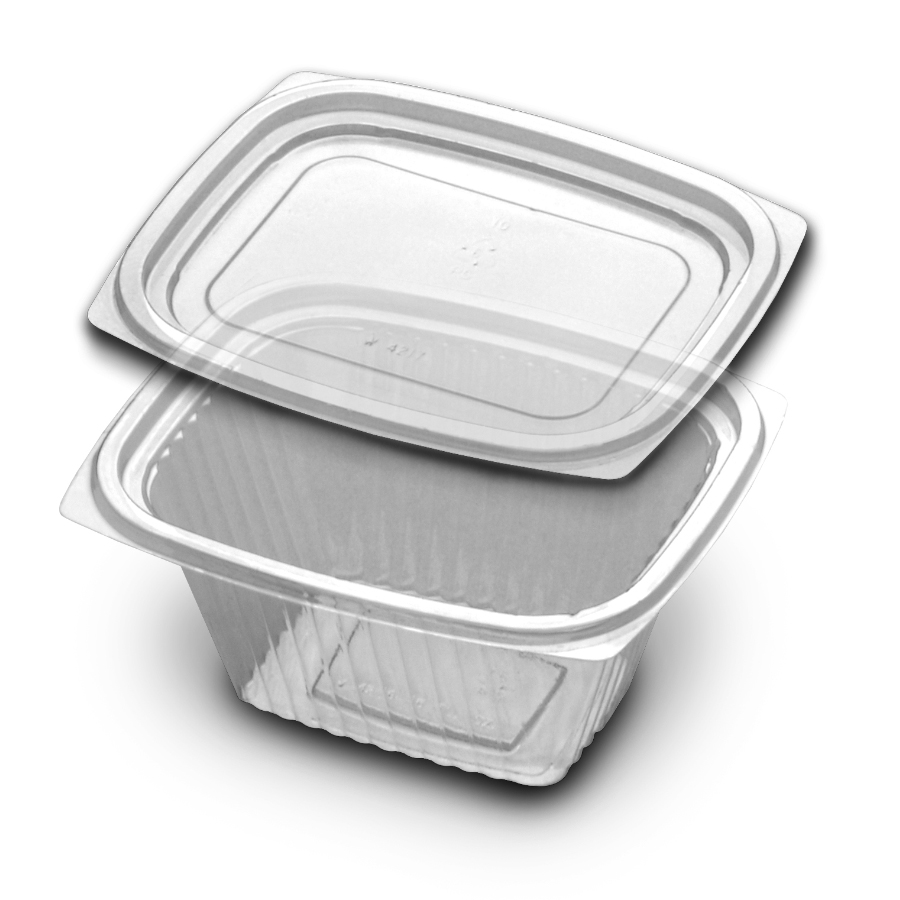 VERSAPAK 16 OZ CLR W/LID 400PK 4292