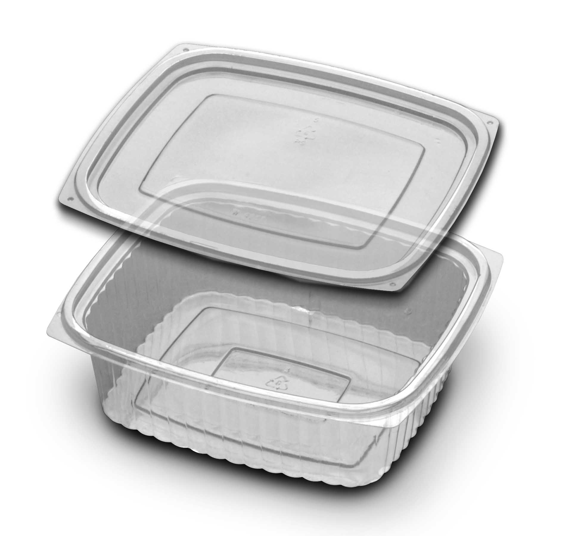 VERSAPAK 32 OZ CLR W/LID 250PK 4294