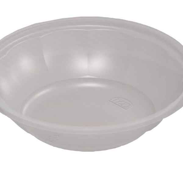 6" Round Clear PS Salad Bowl, 16 oz.