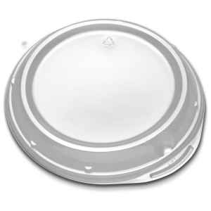 Tradewinds® 7" Round PS Flat Dome Lid for 24 oz. Bowl