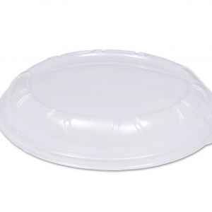 10.5" Round PS Low Scalloped Plate Lid, 1" high