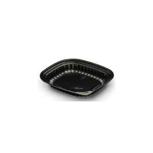 QuikPak® 7" x 6" Black PET Container, 9.1 oz.