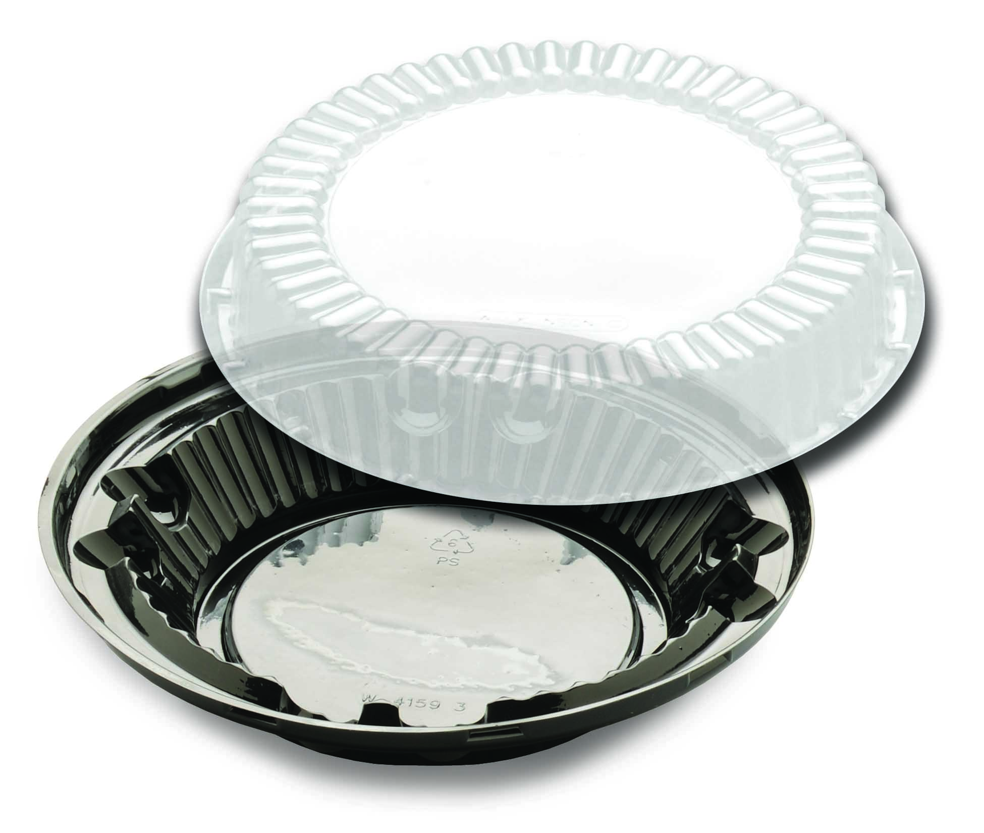 8" DISPLAY PIE LO DOME/BLK BASE 100 SETS