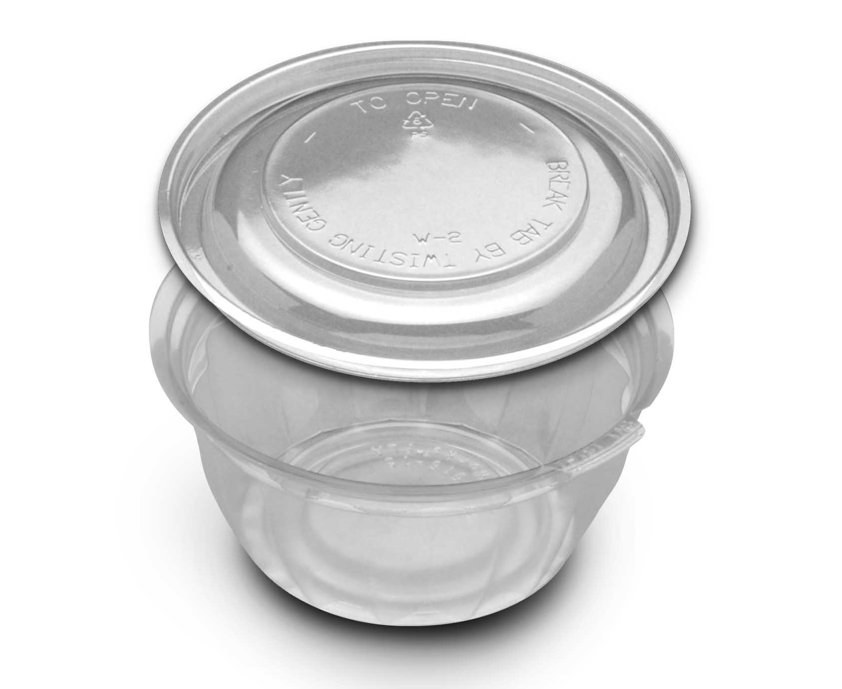 JUSTFRESH 16OZ PLA BOWL W/DM 250 SETS