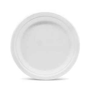 Earth Smart™ 9" Round White Pulp Plate