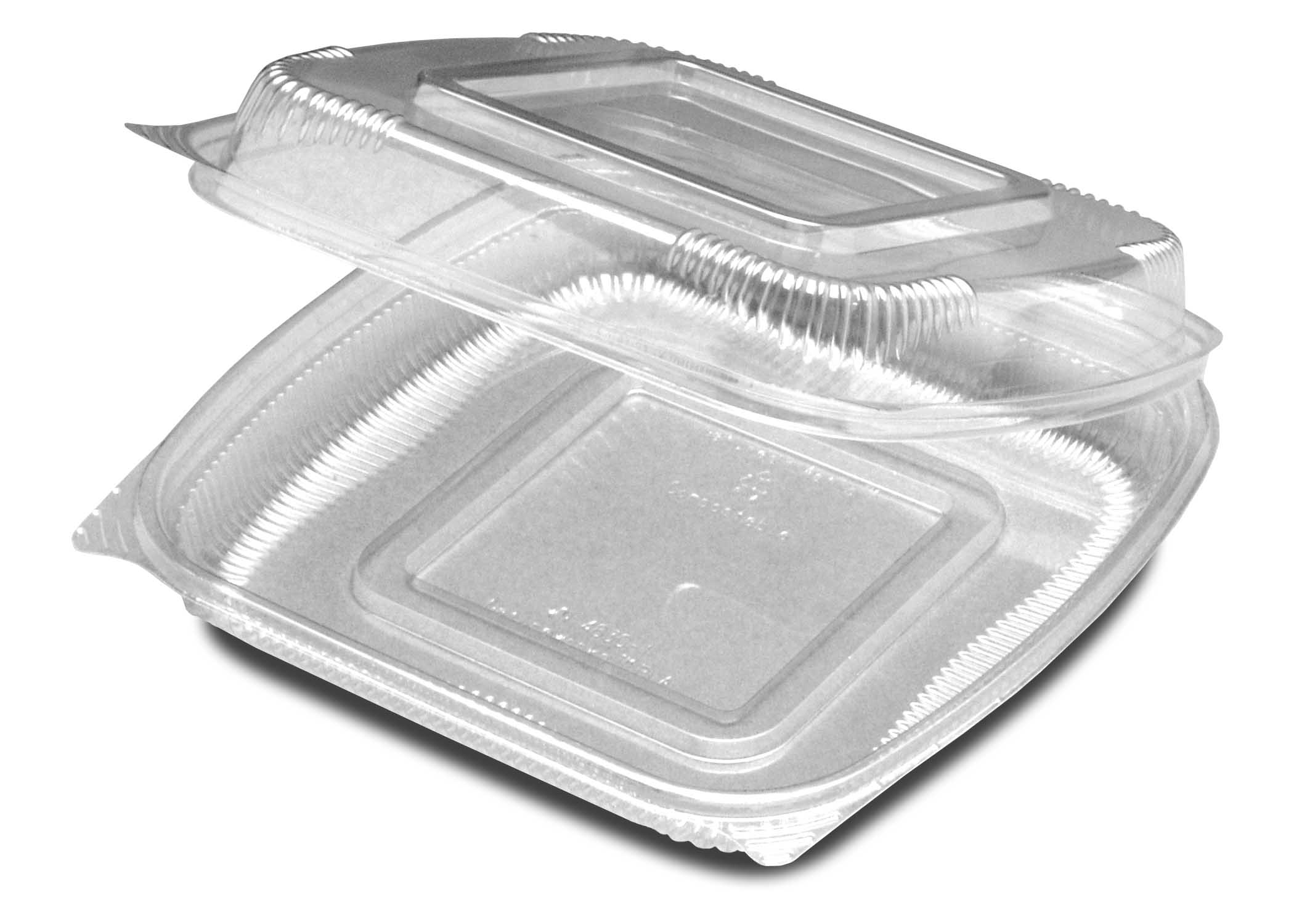 HINGED MED SHALLOW PLA 160PK 4630