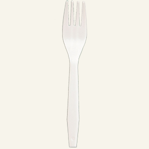 Senate White Medium Weight PP Fork