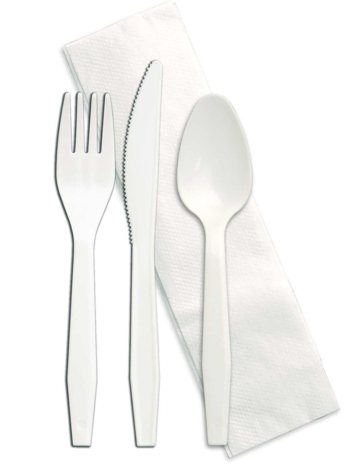 SENATE FORK,KNIFE,TEASP NAPKIN