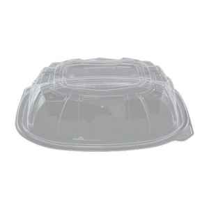 9" x 7.3" Oval PP Roaster Lid w/4 Vents, 2.5" high