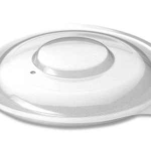 Cruiser® Bowl 4.8" Round Black PP Small Bowl Lid w/ 3MM Vents