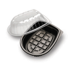 PP LARGE ROT INTER-LOCK BASE W/LID 100 SETS