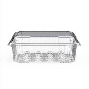 SeeView™ 12" x 10" PET 40-Comp. Min-Muffin Hinge