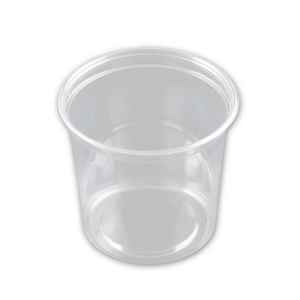 FreshServe® Round Standard Flange PET Container, 24 oz.