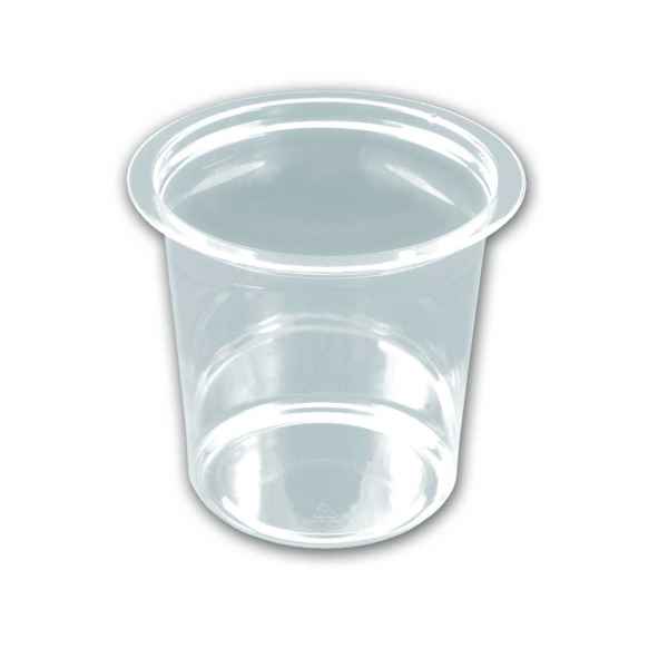 FreshServe® Round Wide Flange 1S PET Container, 24 oz.