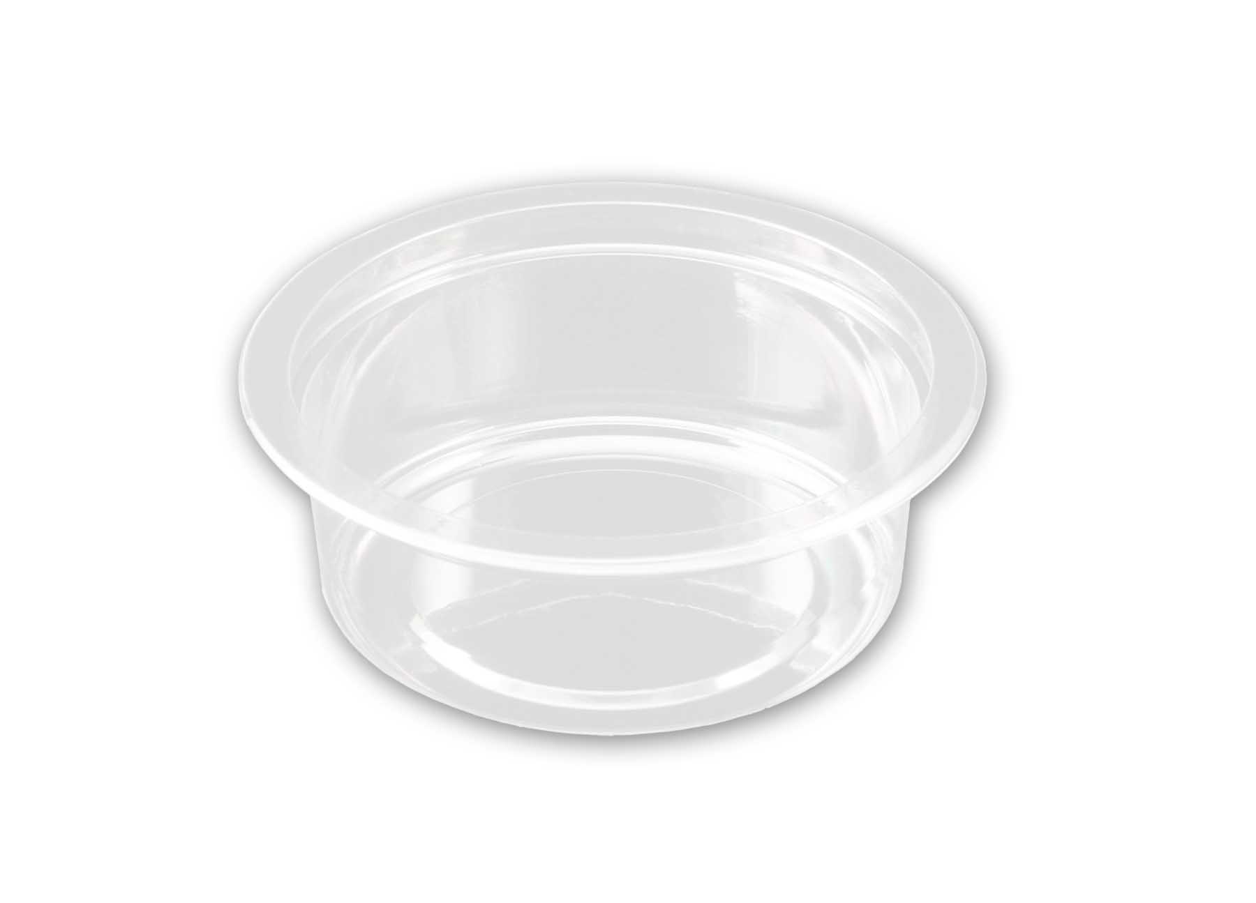 Round Deli 8 Oz Wide Flange