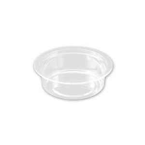 FreshServe® Round Wide Flange 2S PET Container, 8 oz.