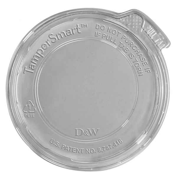 SecureTab 4.8" Round PET Lid