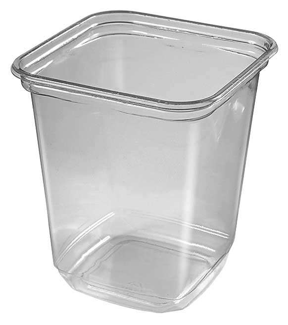 Square Deli 32 Oz PLA