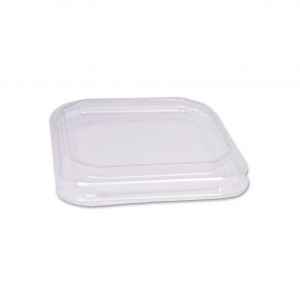 FreshServe® Square PET Lid, Outside Fit, 1000 ct.